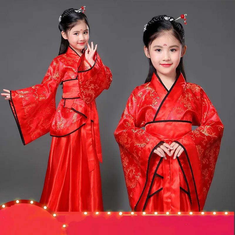 Children's costume fairy princess costume Han Chinese clothing chaise improved girl dance costume photo studio performances
Children's costume fairy princess costume Han Chinese clothing chaise improved girl dance costume photo studio performances