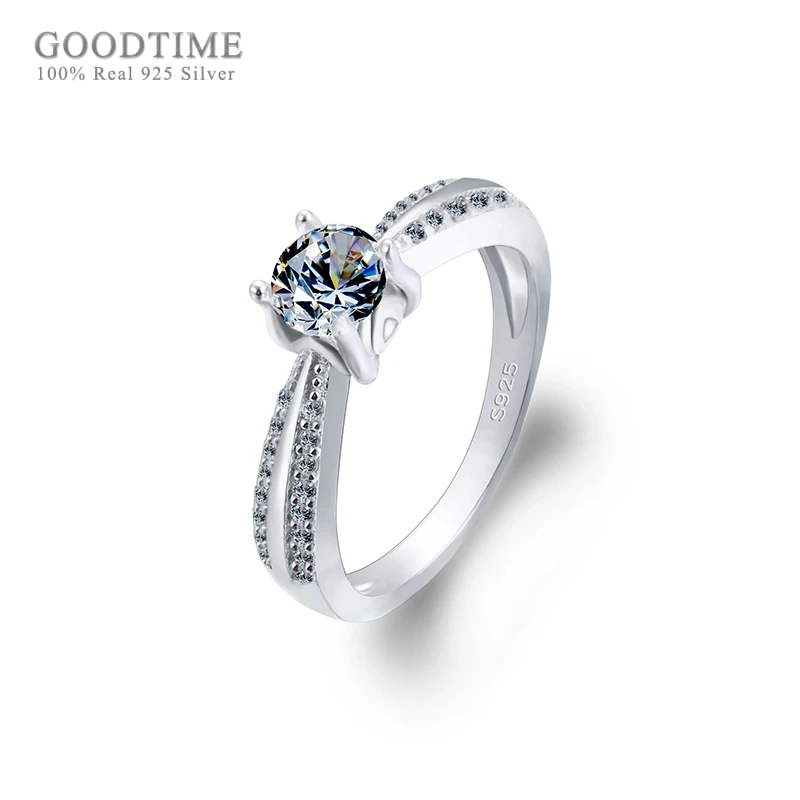 Luxury Fashion Pure 925 Sterling Silver Ring Girl Women Jewelry Rings Shining Cubic Zirconia Wedding Bridal Finger Rings
Luxury Fashion Pure 925 Sterling Silver Ring Girl Women Jewelry Rings Shining Cubic Zirconia Wedding Bridal Finger Rings
