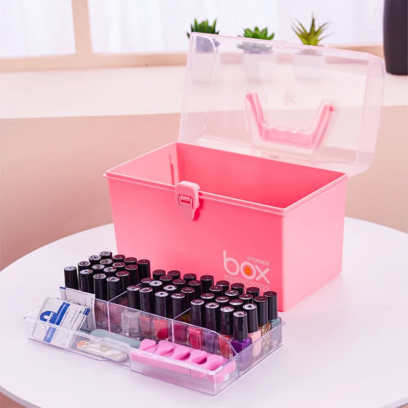 Multifunction Desktop Cosmetic Tools Container Plastic Makeup Storage Box Organizer Nail Polish Boxes Lipstick Holder
Multifunction Desktop Cosmetic Tools Container Plastic Makeup Storage Box Organizer Nail Polish Boxes Lipstick Holder
