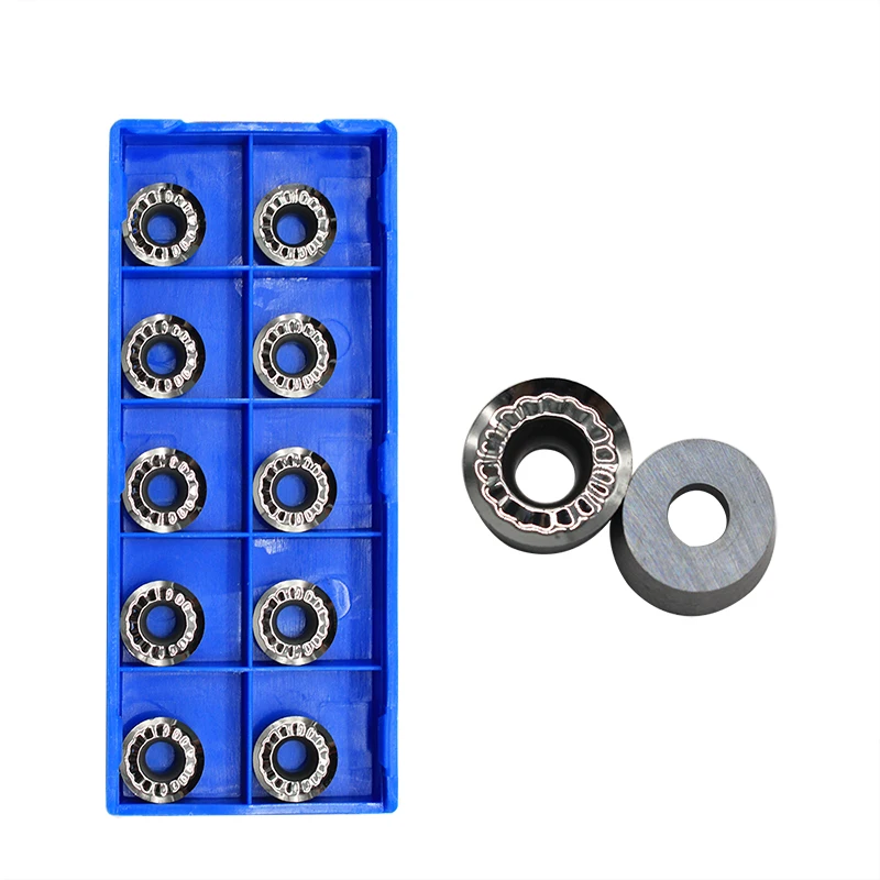 10PCS RCGT1204MO AK H01 CNC Blade Aluminum Insert Round Indexable Insert For Carbide Endmill Tool Holder Turning Tool
10PCS RCGT1204MO AK H01 CNC Blade Aluminum Insert Round Indexable Insert For Carbide Endmill Tool Holder Turning Tool