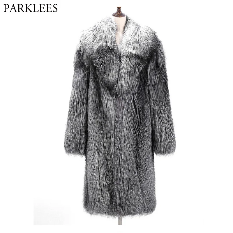 Gray Warm Faux Fox Fur Jacket Coat Men 2018 Brand New North Winter Thicken Warm Long Parka Jackets Punk Outwear Windbreaker 6XL
Gray Warm Faux Fox Fur Jacket Coat Men 2018 Brand New North Winter Thicken Warm Long Parka Jackets Punk Outwear Windbreaker 6XL