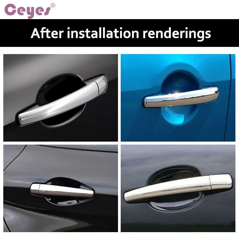 Ceyes Car Styling Chrome Trim Case For Peugeot 207 308 407 2006 For Citroen C4 C6 Picasso C6 Auto Door Handle Cover Car-Styling
Ceyes Car Styling Chrome Trim Case For Peugeot 207 308 407 2006 For Citroen C4 C6 Picasso C6 Auto Door Handle Cover Car-Styling
