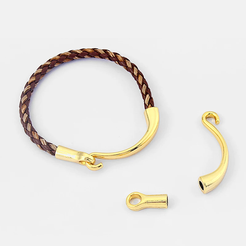 3Sets Jewelry Findings Half Cuff Hooks Clasps for 5mm Round Leather Cord Bangle Bracelet Clasp Hook DIY Bracelet Fittings
3Sets Jewelry Findings Half Cuff Hooks Clasps for 5mm Round Leather Cord Bangle Bracelet Clasp Hook DIY Bracelet Fittings