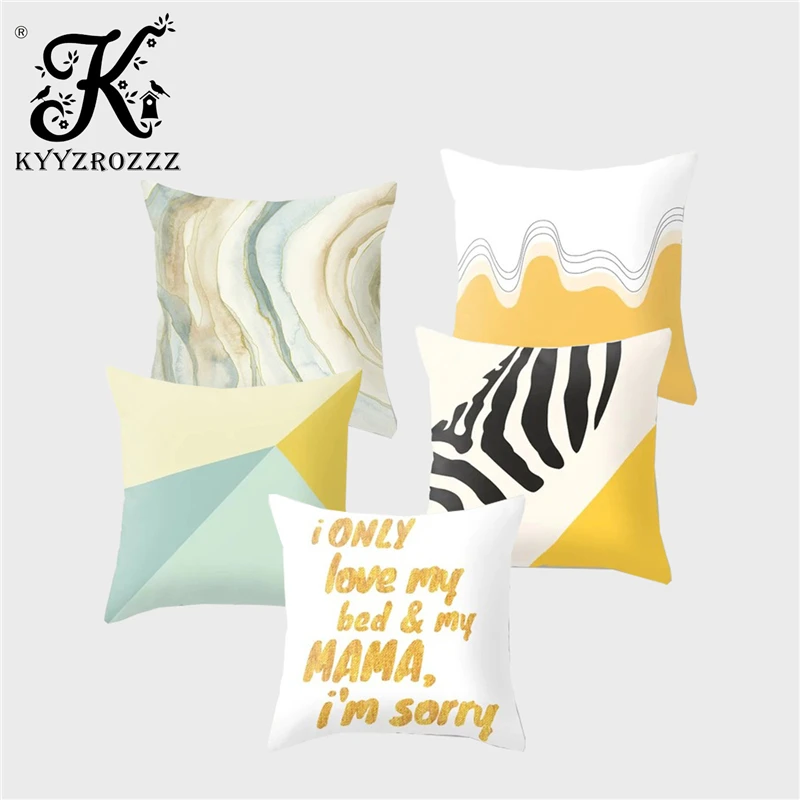 Simple Stylish Geometric Cushion Cover Polyester Word Print Kussenhoes Housse DE Coussin Art Home Decorative Sofa Pillow Case
Simple Stylish Geometric Cushion Cover Polyester Word Print Kussenhoes Housse DE Coussin Art Home Decorative Sofa Pillow Case