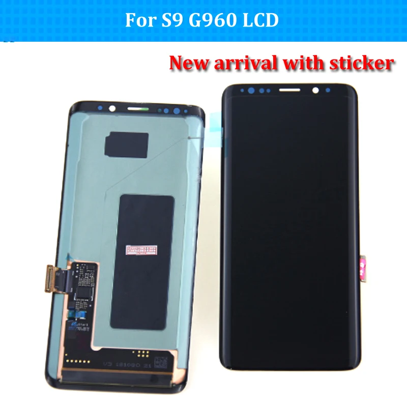 Для SAMSUNG Galaxy S9 ЖК дисплей G960 Сенсорный экран планшета в сборе super amoled сменные