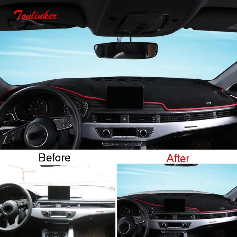 Tonlinker Cover Case stickers for AUDI Q3 2013-18 Car styling 1 PCS Polyester Dashboard Anti-dirty Pad Cover sticker
Tonlinker Cover Case stickers for AUDI Q3 2013-18 Car styling 1 PCS Polyester Dashboard Anti-dirty Pad Cover sticker