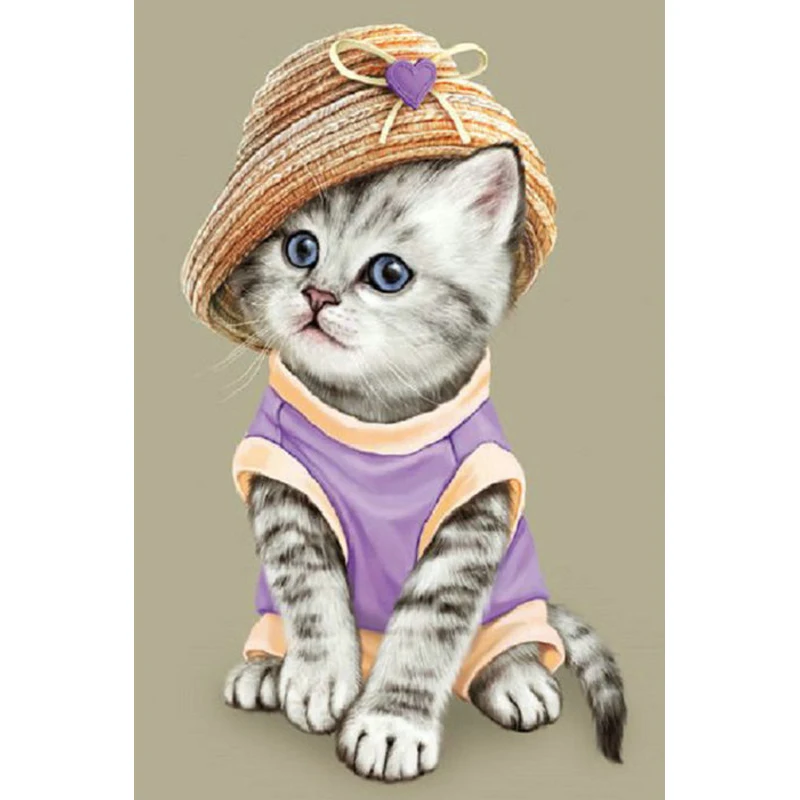 YIKEE diamond painting Little cat,diamond painting colorful,full square diamond painting K395
YIKEE diamond painting Little cat,diamond painting colorful,full square diamond painting K395
