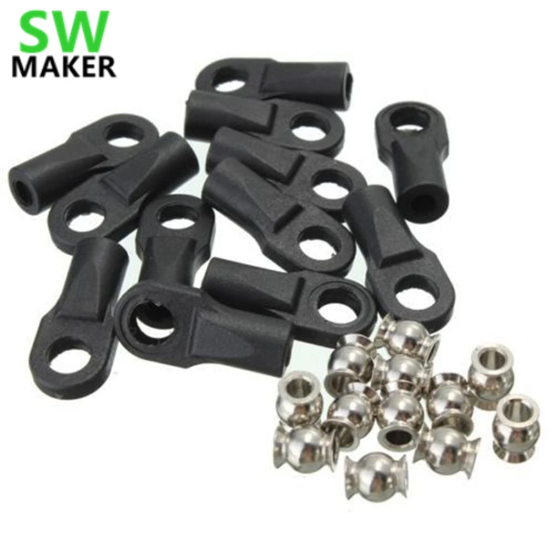 M4 rod end ball joint kit for DIY kossel 3D printer Rostock Kossel 3D Printer TRAXXAS Rod Ends w/Hollow Balls Large Revo #5347
M4 rod end ball joint kit for DIY kossel 3D printer Rostock Kossel 3D Printer TRAXXAS Rod Ends w/Hollow Balls Large Revo #5347