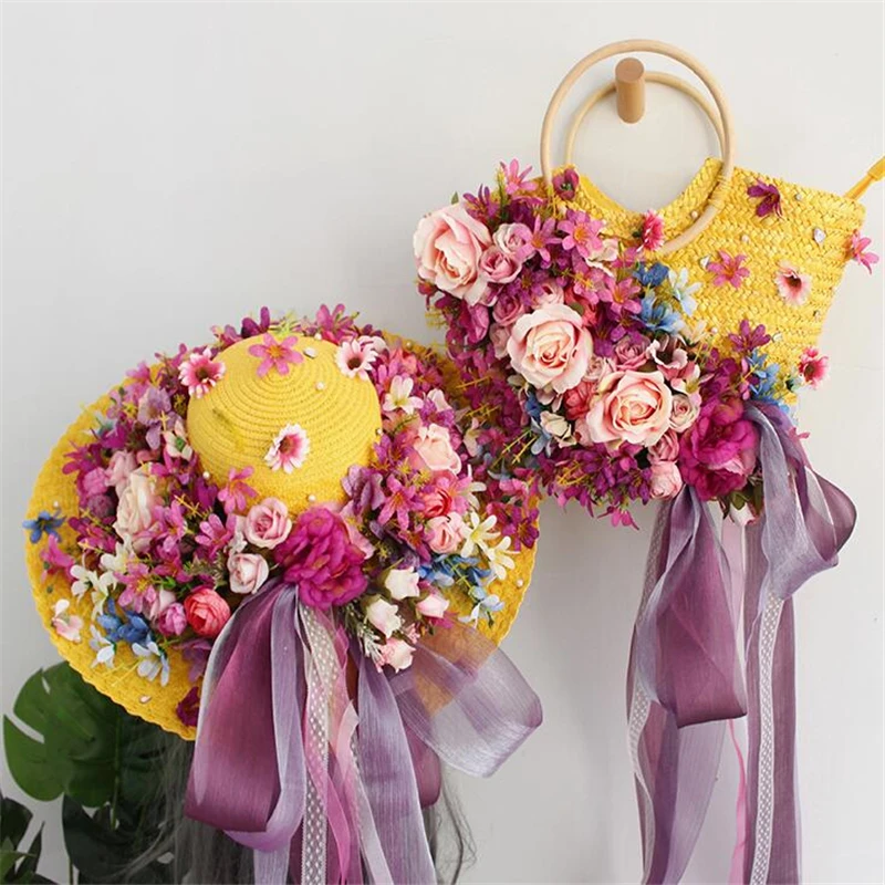 Large capacity handmade straw bag for women fashion bow tote bag Purple ribbon hat+bag set women travel tote bag 2023 beach bag
Large capacity handmade straw bag for women fashion bow tote bag Purple ribbon hat+bag set women travel tote bag 2023 beach bag