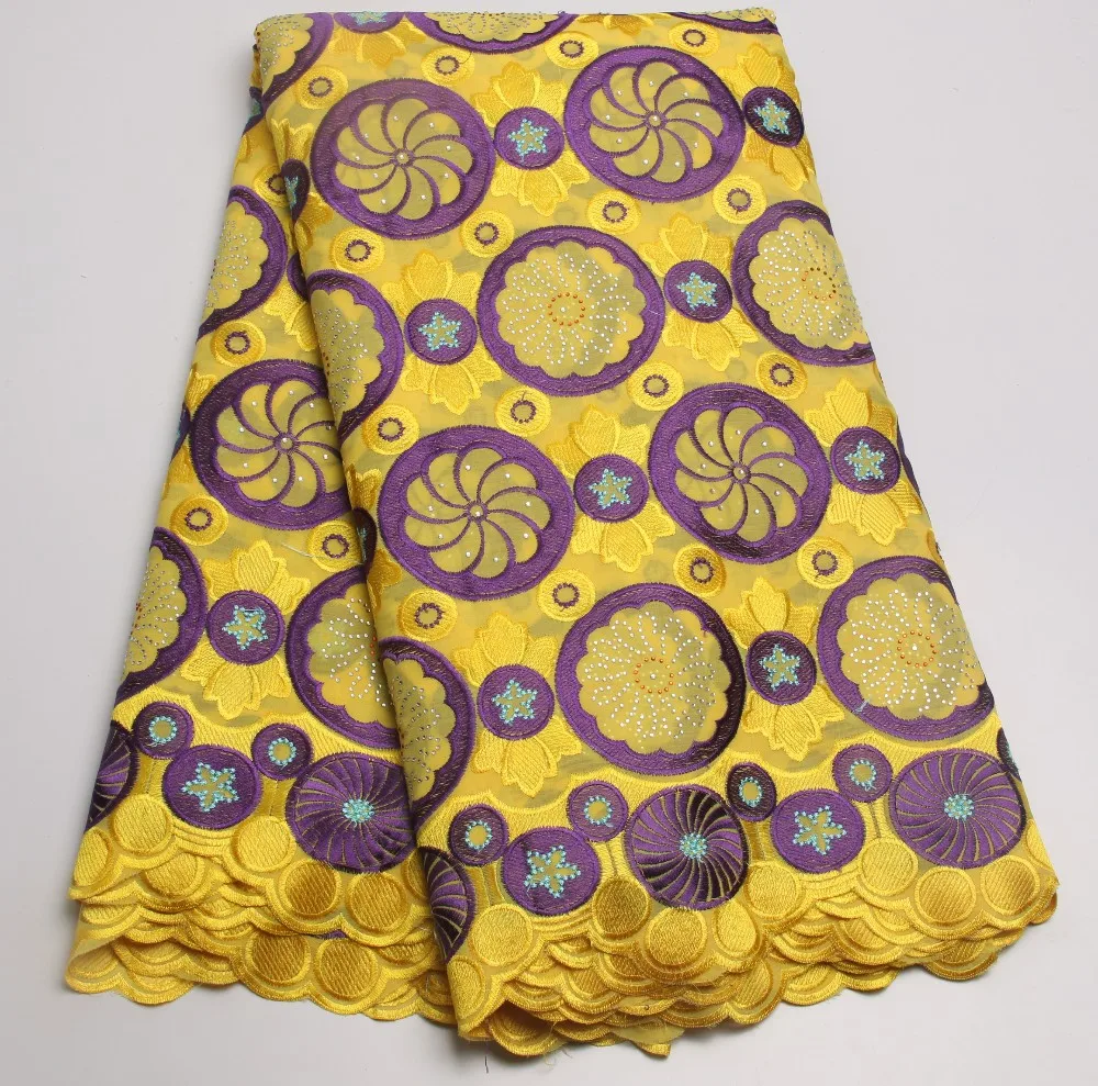 Hot sale 5 Yards yellow High quality African Swiss Voile Lace for wedding embroidered Fabric-JL018
Hot sale 5 Yards yellow High quality African Swiss Voile Lace for wedding embroidered Fabric-JL018