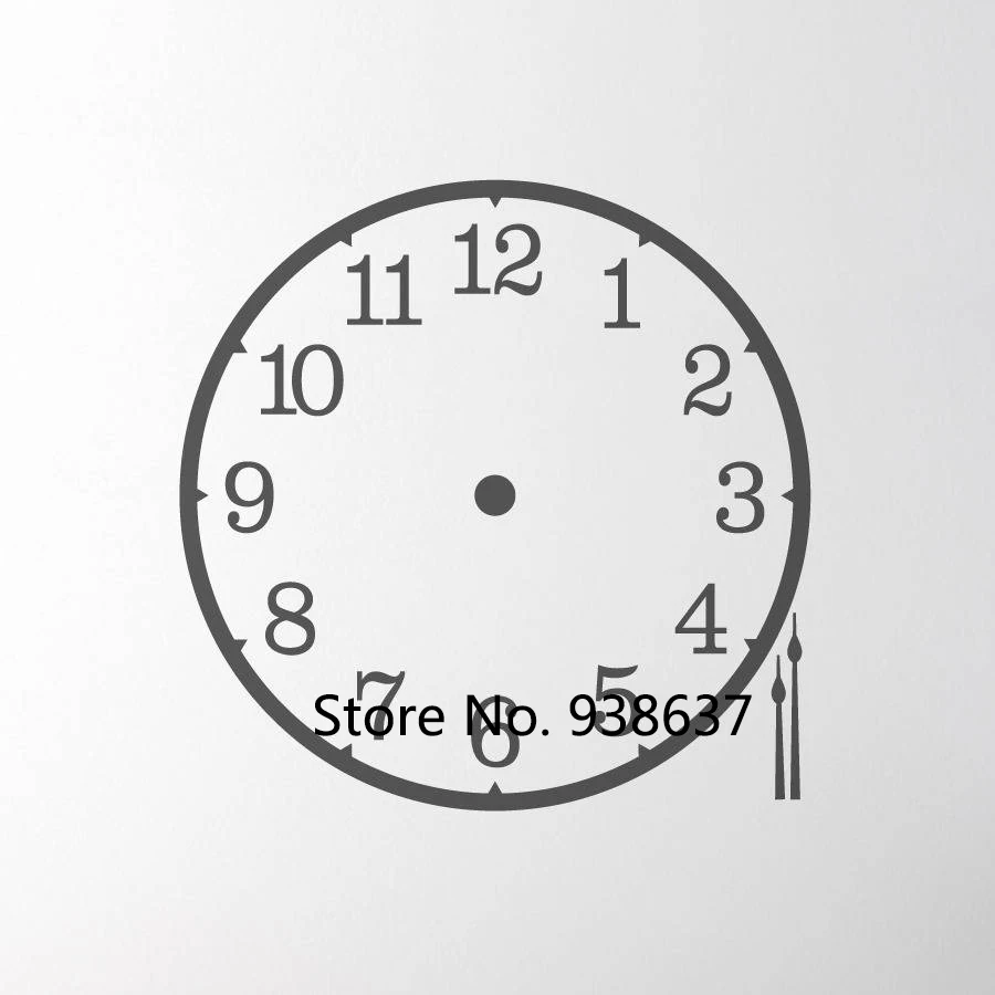 Clock Wall Sticker Home Decor Living Room Creative Wall Decoration Vinyl Self Adhesive Wall Decal Number Art Wallpaper ZB426
Clock Wall Sticker Home Decor Living Room Creative Wall Decoration Vinyl Self Adhesive Wall Decal Number Art Wallpaper ZB426