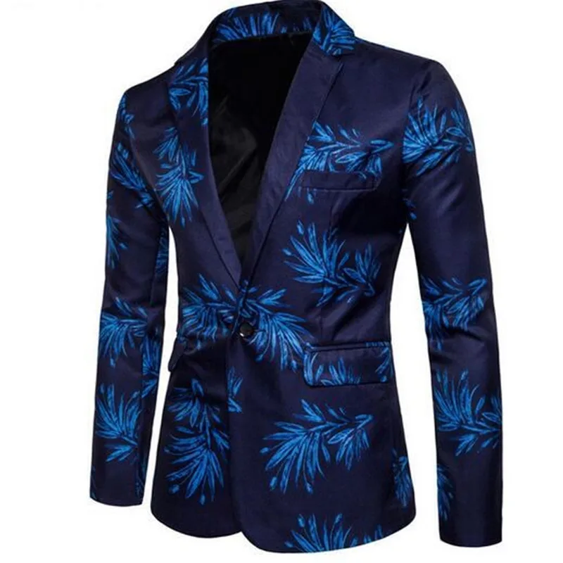 2018 New Men Digital Printing Suit Autumn Spring Male Performance Jacket Slim Blazer Men's Fashion Outerwear Coat
2018 New Men Digital Printing Suit Autumn Spring Male Performance Jacket Slim Blazer Men's Fashion Outerwear Coat