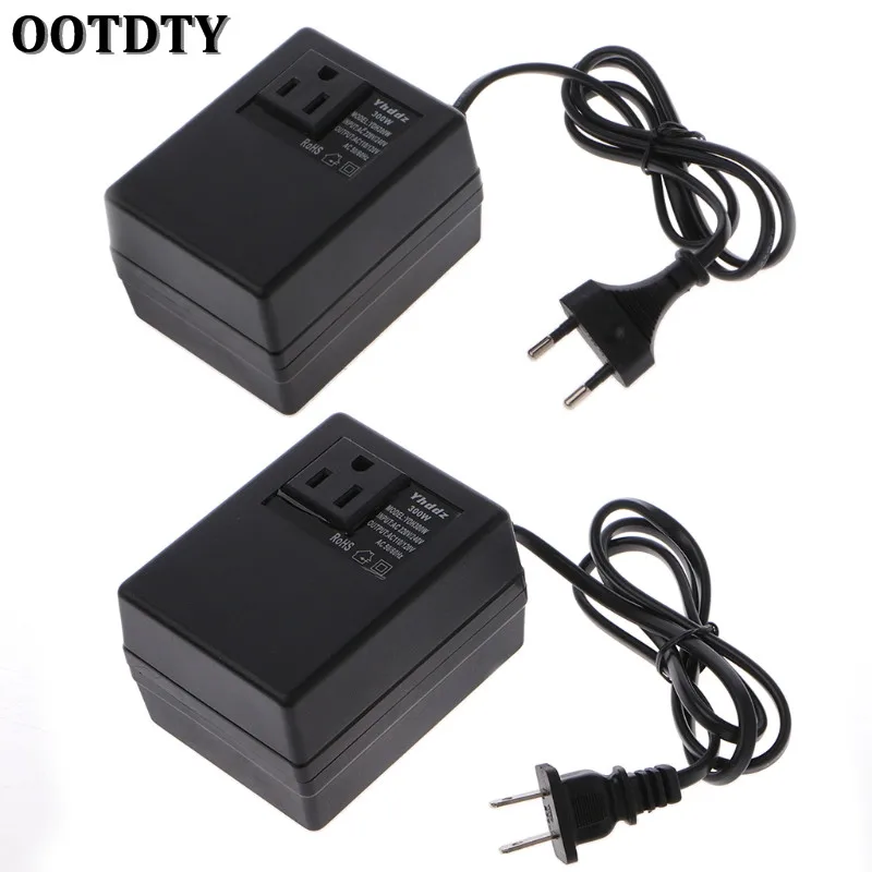 OOTDTY 300W 220/240V To 110/120V AC Step Down Travel Voltage Transformer Converter
OOTDTY 300W 220/240V To 110/120V AC Step Down Travel Voltage Transformer Converter