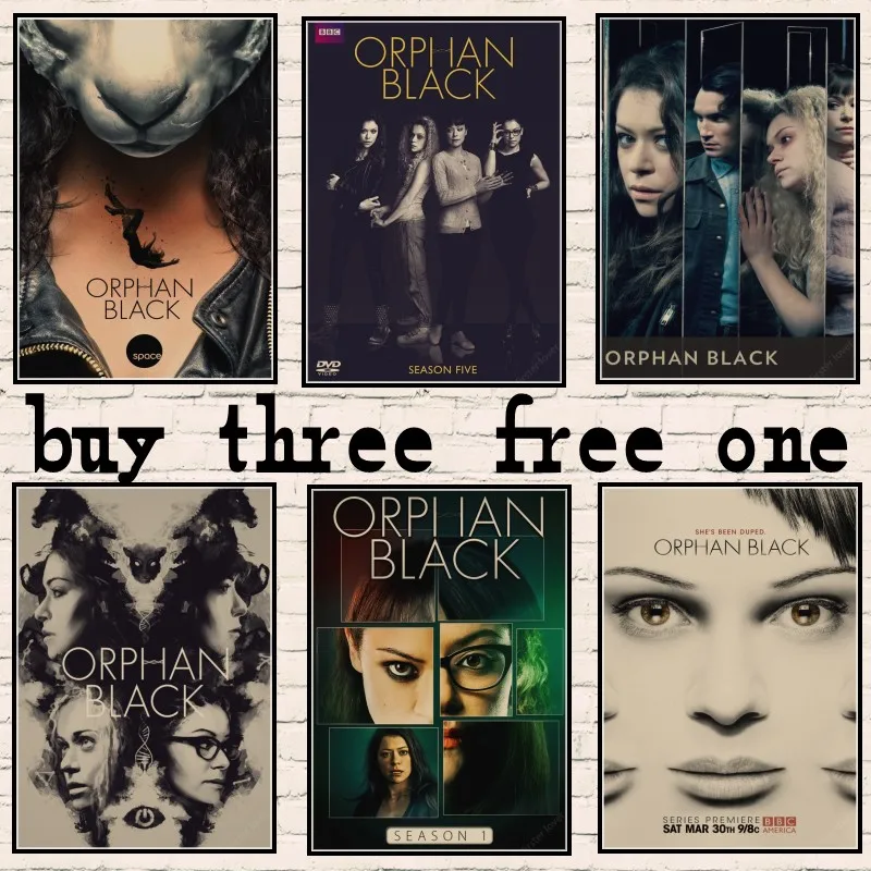 Vintage Orphan Black The British tv poster Retro movie Antique Poster Wall Sticker Home Decora Wall Decorative Paintings
Vintage Orphan Black The British tv poster Retro movie Antique Poster Wall Sticker Home Decora Wall Decorative Paintings