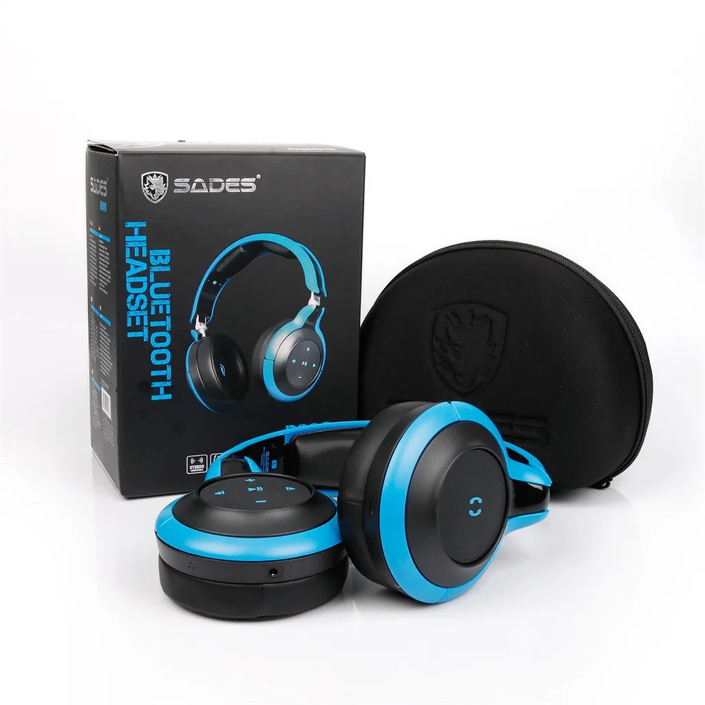 Беспроводные наушники SADES D806 Bluetooth 4 1 складная стереогарнитура для iOS Android Windows LOL |