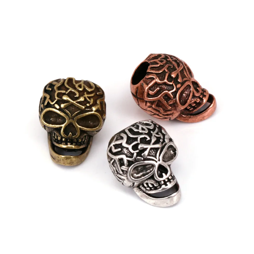 Fashion Paracord Bead Skull Charm fit for EDC Survival Bracelet Keychain Lanyard Handmade
Fashion Paracord Bead Skull Charm fit for EDC Survival Bracelet Keychain Lanyard Handmade