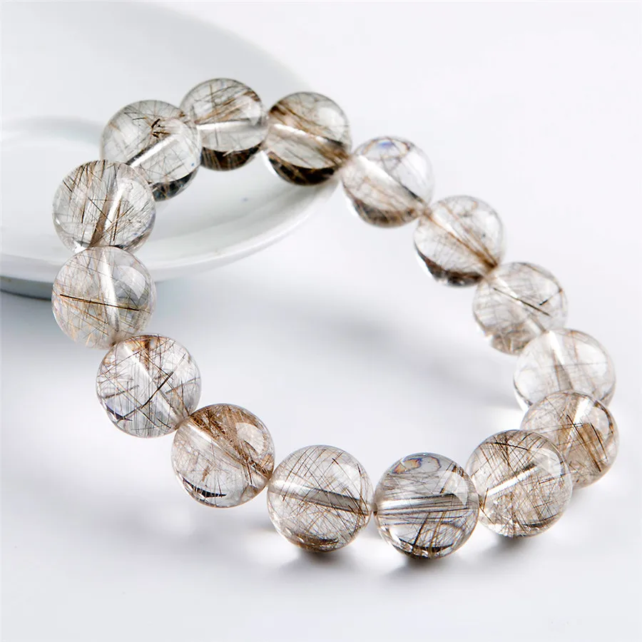 15mm Natural Silver Hair Rutilated Quartz Crsytal Bracelet Brazil Round Beads Women Men Love New Gift Trendy Bracelet Jewelry
15mm Natural Silver Hair Rutilated Quartz Crsytal Bracelet Brazil Round Beads Women Men Love New Gift Trendy Bracelet Jewelry