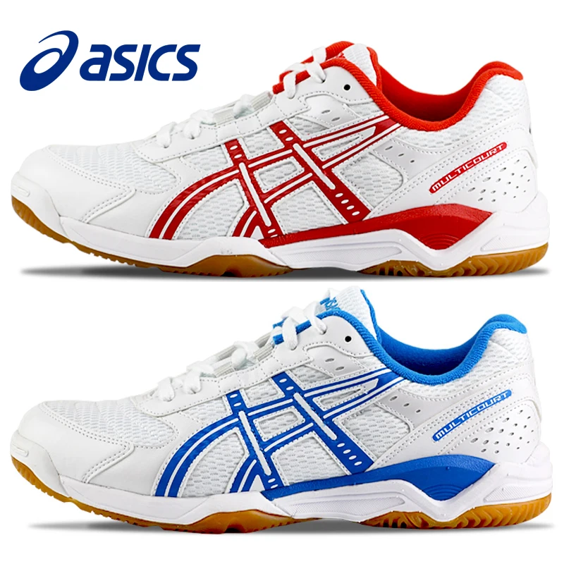 Asics 2018 Новая Классика Стиль Для мужчин Обувь для настольного тенниса спортивные