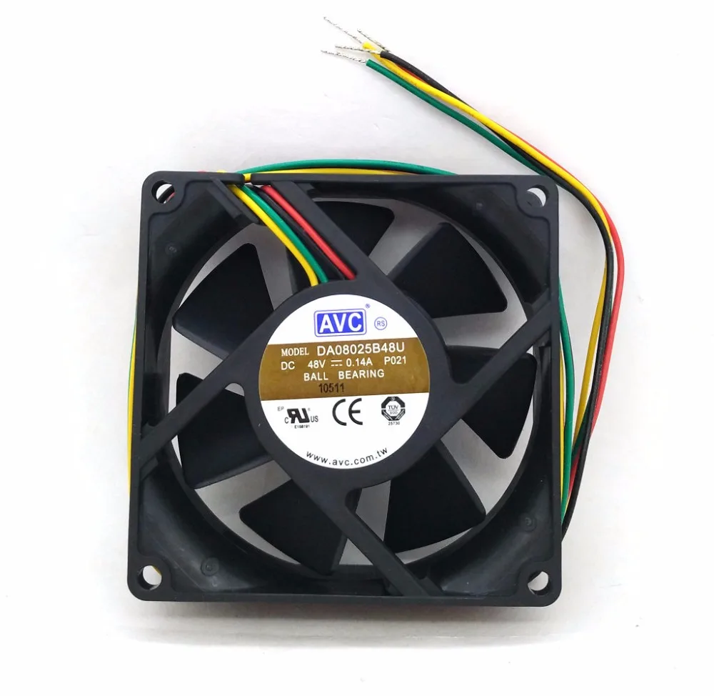 Новый Оригинальный AVC DA08025B48U DC48V 0.14A 80x80x25 мм 8 см 4 линии инверторный охлаждающий вентилятор
Новый Оригинальный AVC DA08025B48U DC48V 0.14A 80x80x25 мм 8 см 4 линии инверторный охлаждающий вентилятор