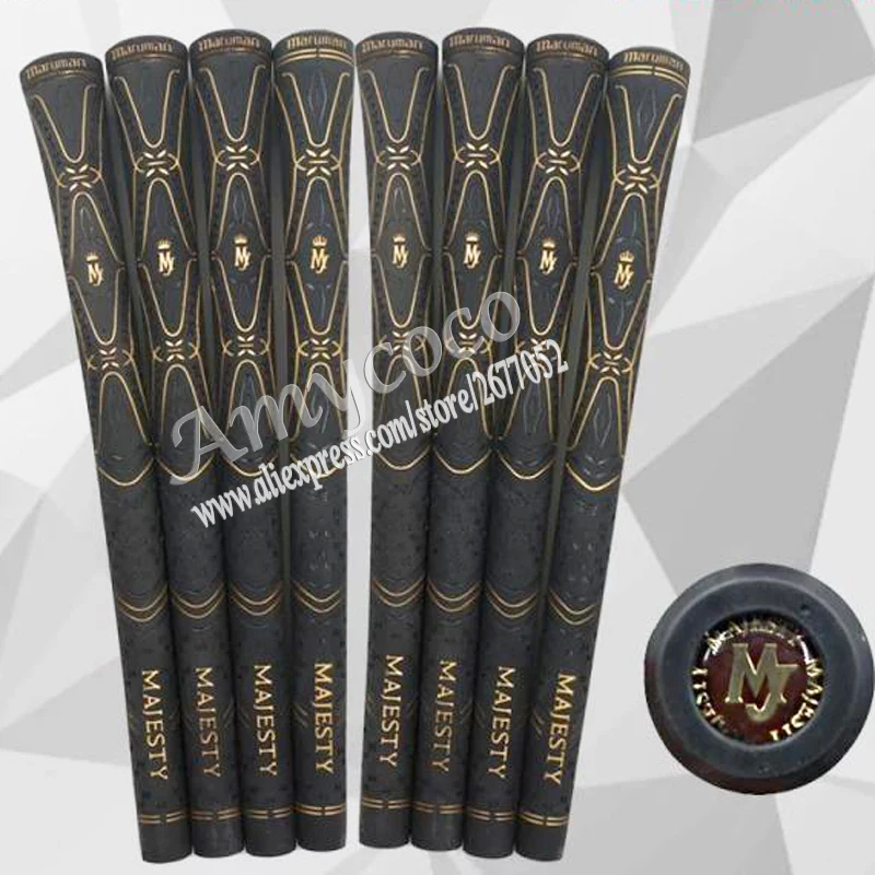 New Golf Grips Maruman Majesty Rubber Irons Grips Black Colors 9pcs/Lot Driver Grips Free Shipping
New Golf Grips Maruman Majesty Rubber Irons Grips Black Colors 9pcs/Lot Driver Grips Free Shipping