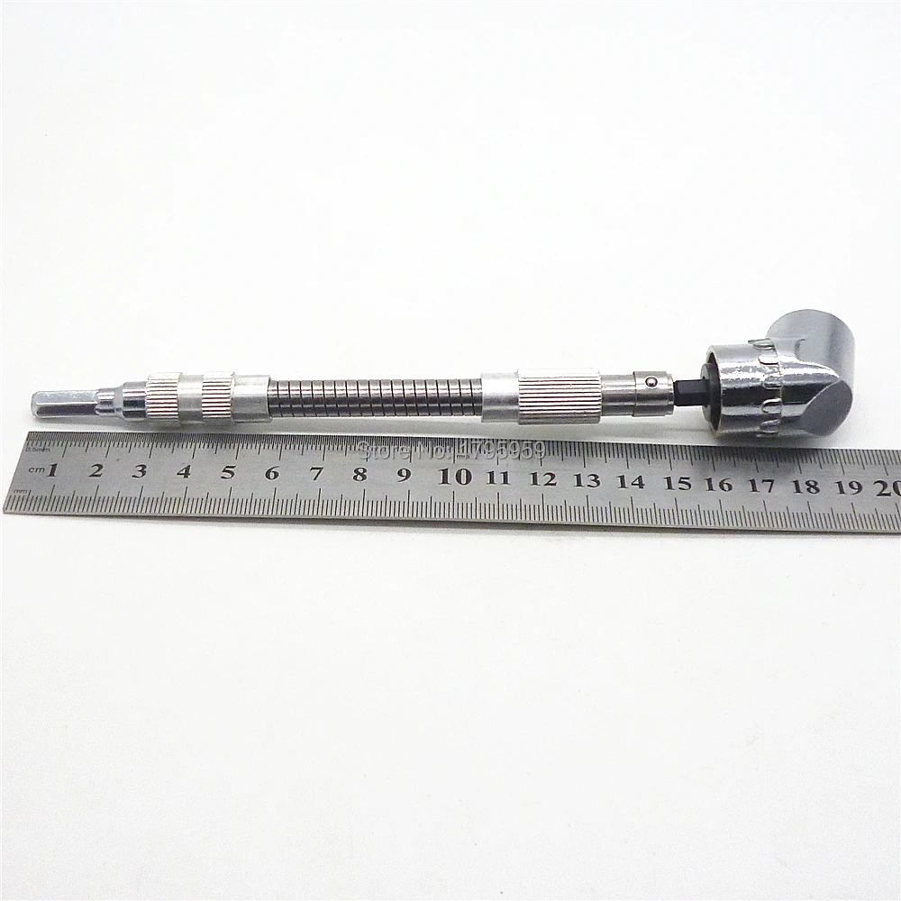 1/4" Hex Shank 150mm Flexible Bendable Extended Extension Screwdriver Bit with 105 Degrees Angle Driver 1/4" Hex Socket Holder
1/4" Hex Shank 150mm Flexible Bendable Extended Extension Screwdriver Bit with 105 Degrees Angle Driver 1/4" Hex Socket Holder