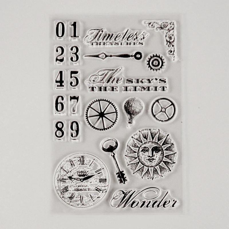 Retro Clear Stamp Old Fashioned Sun with Face Silicone Stamps Vintage Clock Rubber Stamps
Retro Clear Stamp Old Fashioned Sun with Face Silicone Stamps Vintage Clock Rubber Stamps