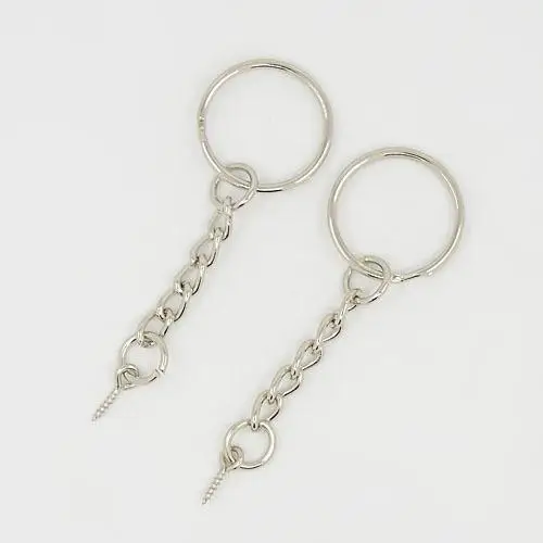 1000Pcs Iron Key Chain Findings Platinum Color Charms Tassel Clasps Accessories Jump Ring Dangle Making
1000Pcs Iron Key Chain Findings Platinum Color Charms Tassel Clasps Accessories Jump Ring Dangle Making