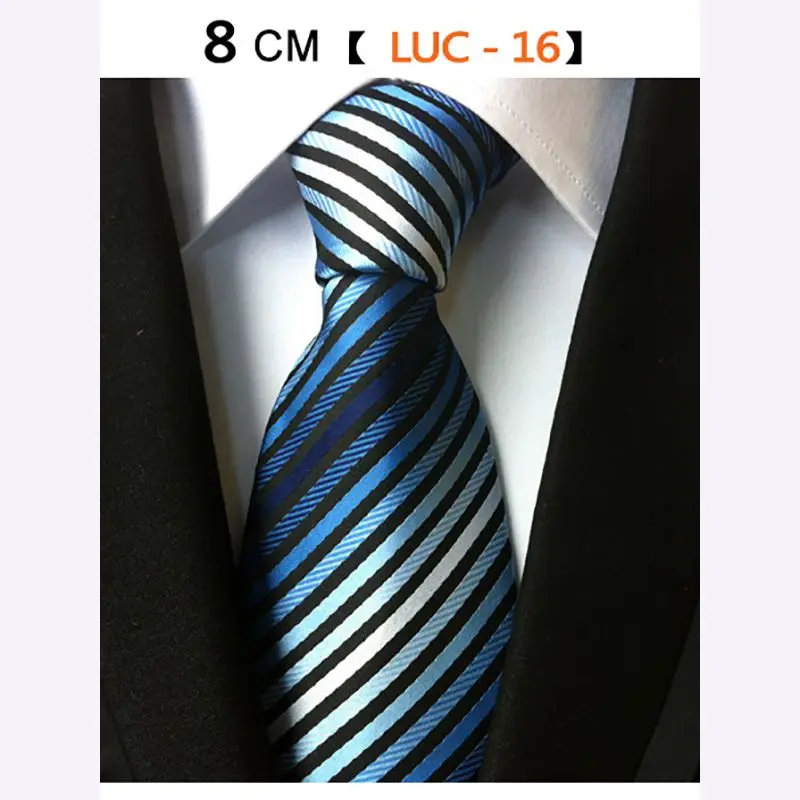 18 Style Striped Neck Ties for Men's Wide Neckties Wedding Suits Silk Business Corbatas Formal Party Tie P1
18 Style Striped Neck Ties for Men's Wide Neckties Wedding Suits Silk Business Corbatas Formal Party Tie P1