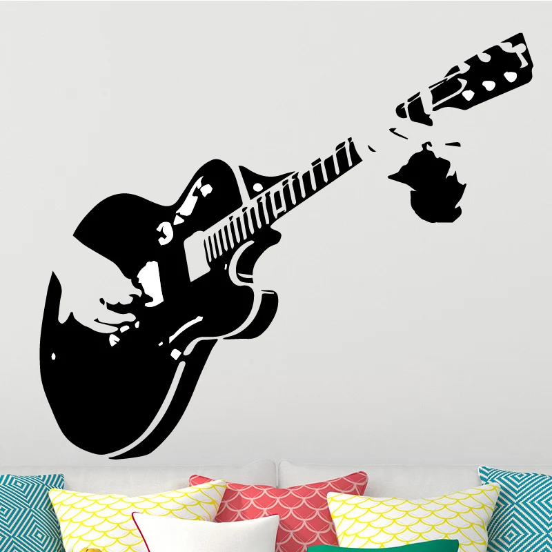 Creative Art Guitar Wall Sticker DIY Musical Instrument Room Wall Sticker Home Decor Life Bedroom YY01
Creative Art Guitar Wall Sticker DIY Musical Instrument Room Wall Sticker Home Decor Life Bedroom YY01