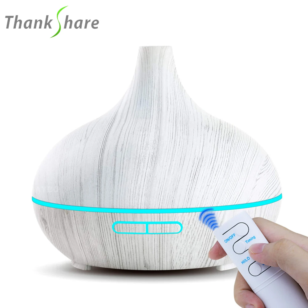 THANKSHARE Remote Control Ultrasonic Electric Air Humidifier Aroma Oil Diffuser White Wood Grain 7 colors LED Lights For Home
THANKSHARE Remote Control Ultrasonic Electric Air Humidifier Aroma Oil Diffuser White Wood Grain 7 colors LED Lights For Home