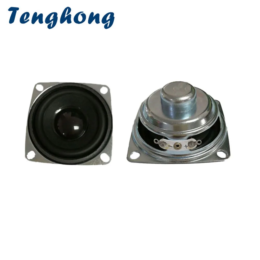 Tenghong 2pcs 2 Inch 52mm Portable Audio Speakers 4Ohm 3W Bluetooth Full Range Speaker Unit For Home Theater Loudspeaker DIY
Tenghong 2pcs 2 Inch 52mm Portable Audio Speakers 4Ohm 3W Bluetooth Full Range Speaker Unit For Home Theater Loudspeaker DIY