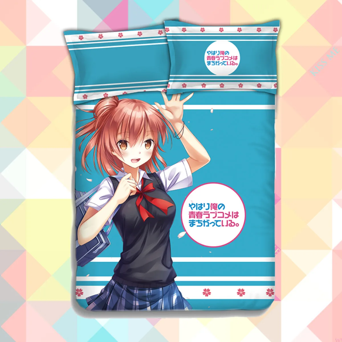 Anime Yahari Ore no Seishun Love Comedy wa Machigatteiru Zoku Quilt Cover Soft Printed Bedding Set Duvet Cover Set No.CP151219
Anime Yahari Ore no Seishun Love Comedy wa Machigatteiru Zoku Quilt Cover Soft Printed Bedding Set Duvet Cover Set No.CP151219