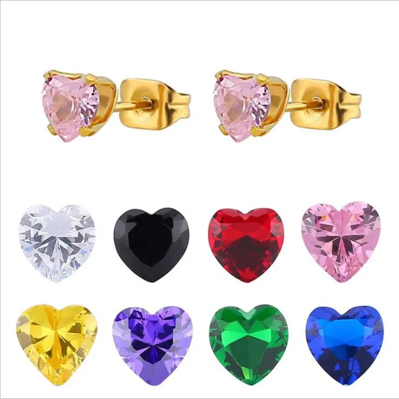 pe096 316L Stainless Steel size 3mm Heart Shape AAA Colorful Zircon Stud Earrings 3 Colors Vacuum Plating No Fade Allergy Free
pe096 316L Stainless Steel size 3mm Heart Shape AAA Colorful Zircon Stud Earrings 3 Colors Vacuum Plating No Fade Allergy Free