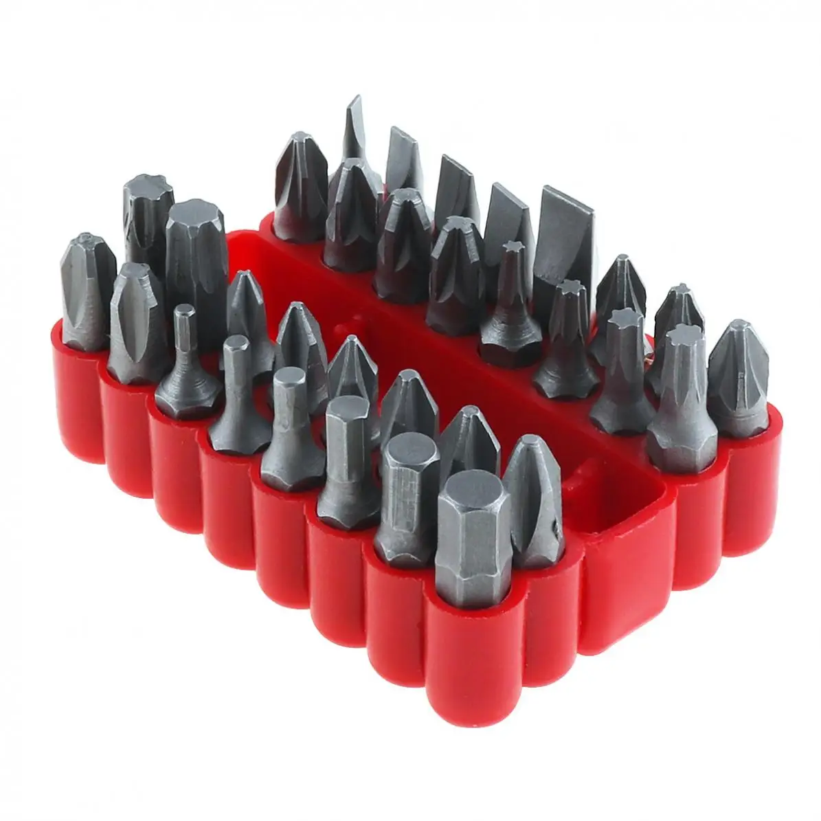 33pcs/lot Solid Screwdriver Kit with Hexagonal and Torx Special Batch Charging Drill Shaped Screwdriver Tool for Screw
33pcs/lot Solid Screwdriver Kit with Hexagonal and Torx Special Batch Charging Drill Shaped Screwdriver Tool for Screw