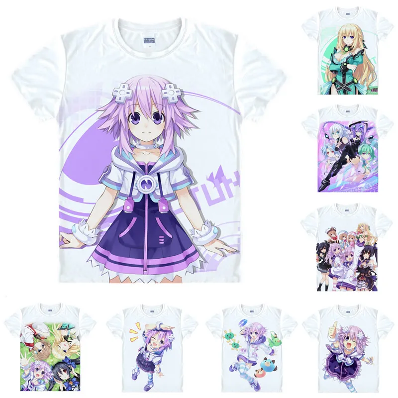 Coolprint Anime Shirt Hyperdimension Neptunia T-Shirts Multi-style Short Neptune Planeptune Sega Noire Cosplay Hentai Shirts
Coolprint Anime Shirt Hyperdimension Neptunia T-Shirts Multi-style Short Neptune Planeptune Sega Noire Cosplay Hentai Shirts