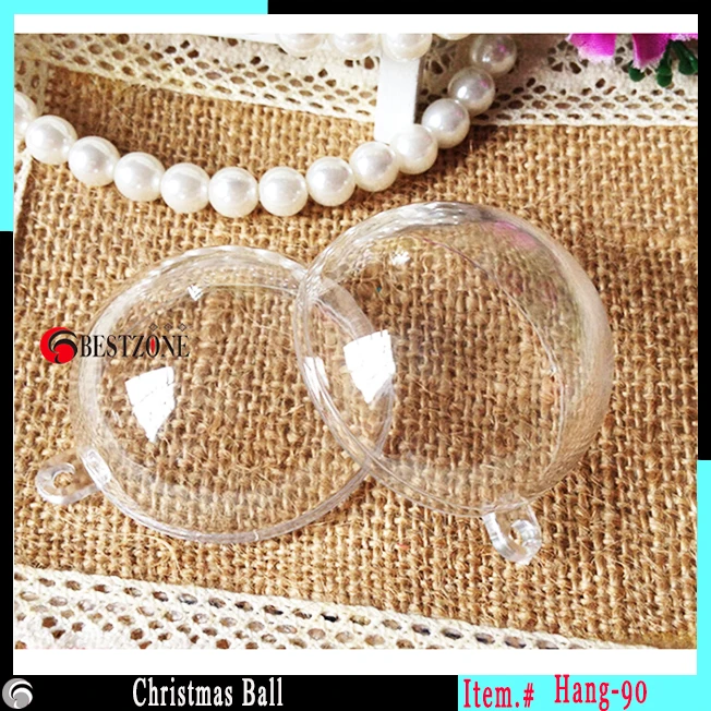 2015 Romantic Design Bauble Ornament 90mm Clear Plastic Christmas balls Transparent for wedding decorationFree Shipping
2015 Romantic Design Bauble Ornament 90mm Clear Plastic Christmas balls Transparent for wedding decorationFree Shipping