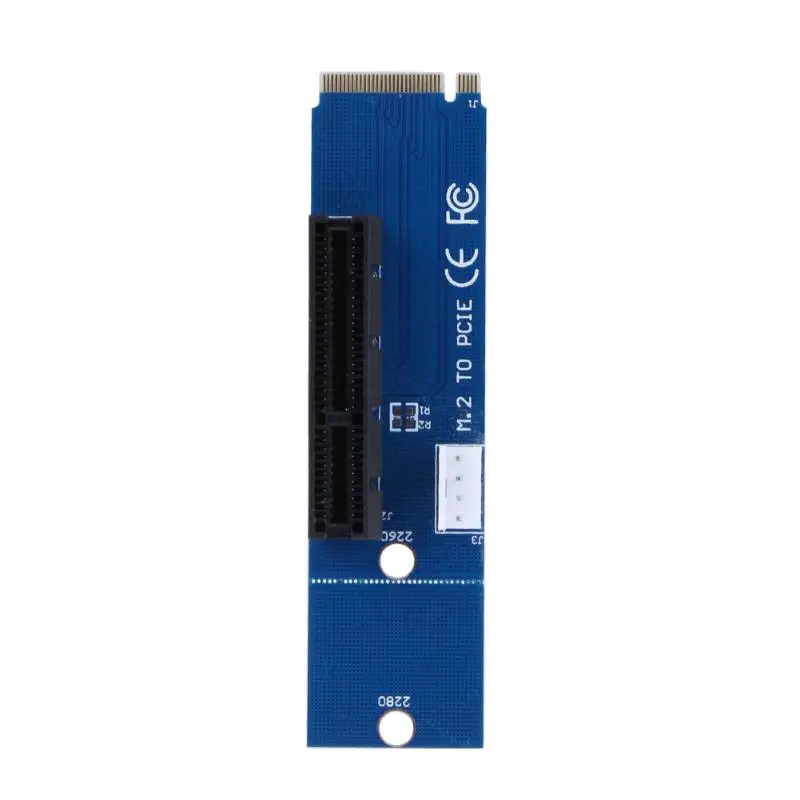 2pcs/lot NGFF M2 M.2 to PCI-E 4x 1x Slot Riser Card Adapter Male To Female PCIE Multiplier For BTC Miner Mining
2pcs/lot NGFF M2 M.2 to PCI-E 4x 1x Slot Riser Card Adapter Male To Female PCIE Multiplier For BTC Miner Mining