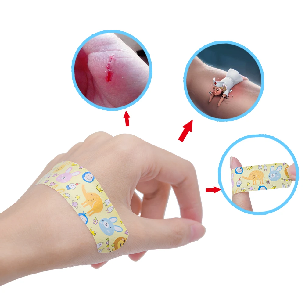 80Pieces=8Packs Kids Child Cute Cartoon Band Aid Waterproof Breathable Hemostasis Adhesive Bandages First Aid Cushion Kit C1339
80Pieces=8Packs Kids Child Cute Cartoon Band Aid Waterproof Breathable Hemostasis Adhesive Bandages First Aid Cushion Kit C1339