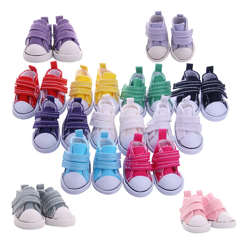 LUCKDOLL 5cm Canvas Shoes For BJD Doll Fashion Mini Shoes Accessories Girls Toys,Generation,Birthday Gift
LUCKDOLL 5cm Canvas Shoes For BJD Doll Fashion Mini Shoes Accessories Girls Toys,Generation,Birthday Gift