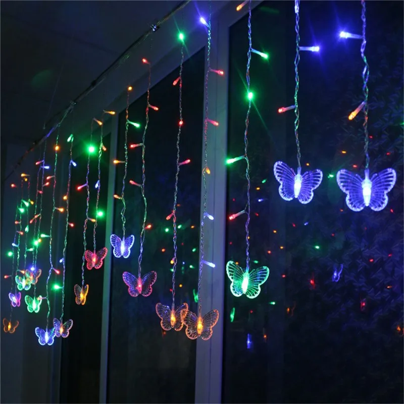 3.5M LED string Butterfly LED String Light 96 head AC 110-220V Christmas party Valentine's Day decoration led string
3.5M LED string Butterfly LED String Light 96 head AC 110-220V Christmas party Valentine's Day decoration led string