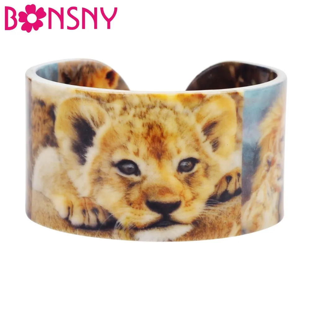 Bonsny Plastic Sweet Africa Little Lion Lionet Bangles Bracelets Wild Jungle Animal Craft Jewelry For Women Girls Teens Novelty
Bonsny Plastic Sweet Africa Little Lion Lionet Bangles Bracelets Wild Jungle Animal Craft Jewelry For Women Girls Teens Novelty