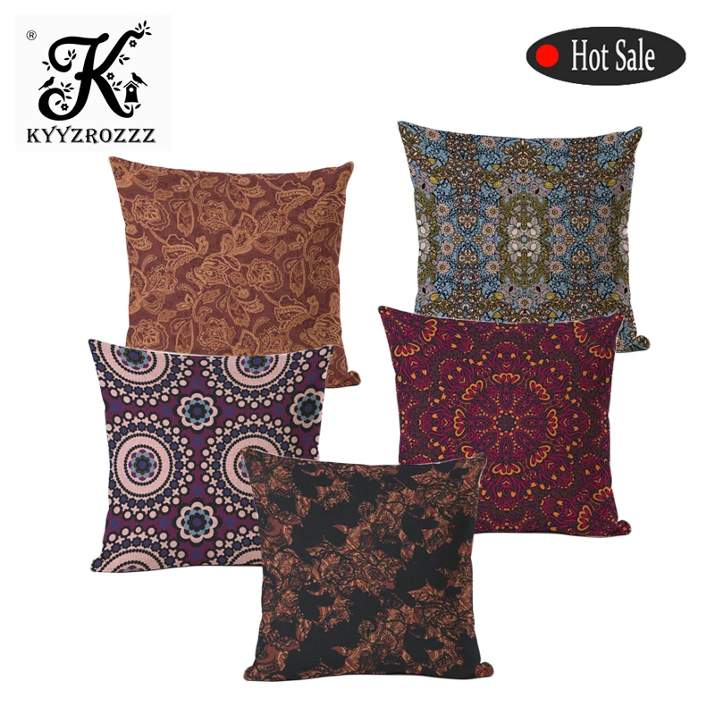 National Printing Pattern Cushion Covers Cotton Linen Square Pillowcase Sofa Cushion Decoration Capa Almofada Decorativa
National Printing Pattern Cushion Covers Cotton Linen Square Pillowcase Sofa Cushion Decoration Capa Almofada Decorativa