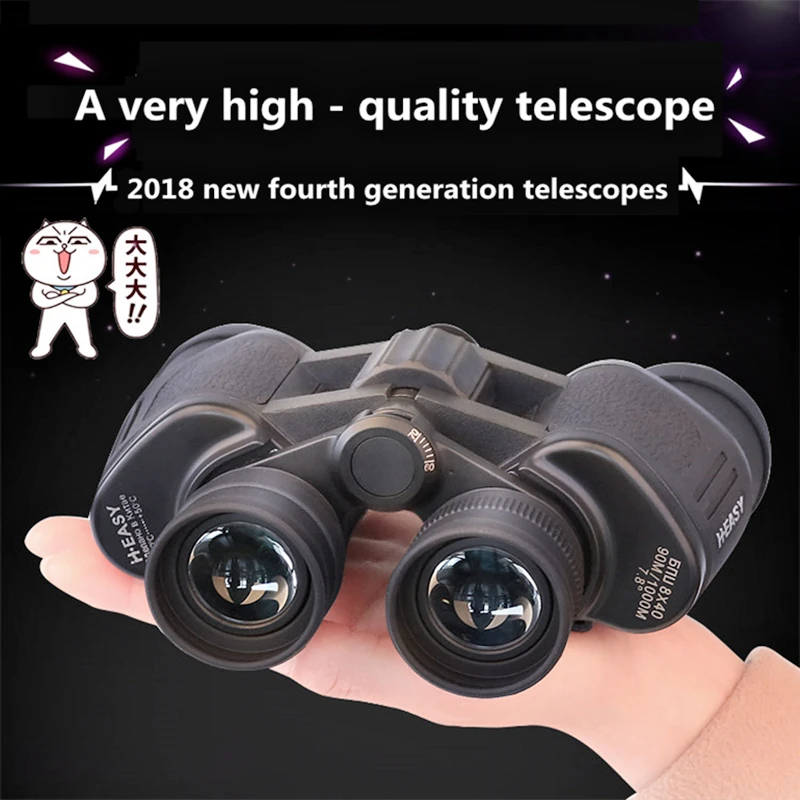 Professional binocular Large eyepiece hunting telescope wide angle travel binoculars lll night vision HD long range zoom
Professional binocular Large eyepiece hunting telescope wide angle travel binoculars lll night vision HD long range zoom