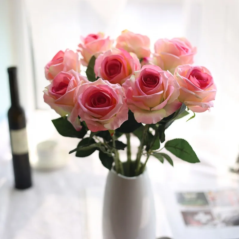 Floral Latex Real Touch Rose Artificial Flowers Silk Flowers Rose Wedding Bouquet Home Decor Party Flowers Bridesmaid 10pcs/lots
Floral Latex Real Touch Rose Artificial Flowers Silk Flowers Rose Wedding Bouquet Home Decor Party Flowers Bridesmaid 10pcs/lots