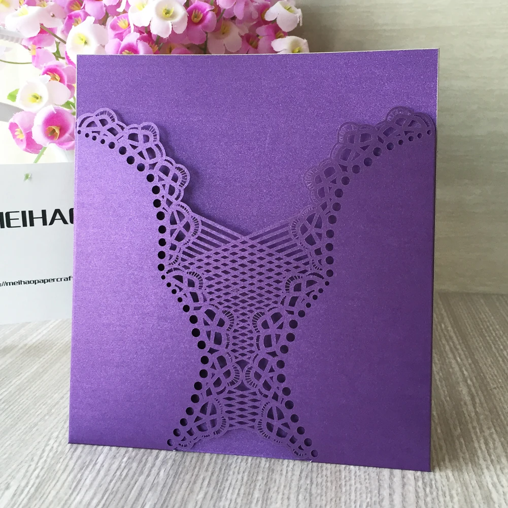 30pcs/lot Lace Design Lxury Wedding Invitation Cards Grand Events Supplies Birthday Party Engagments Invitation Cards
30pcs/lot Lace Design Lxury Wedding Invitation Cards Grand Events Supplies Birthday Party Engagments Invitation Cards