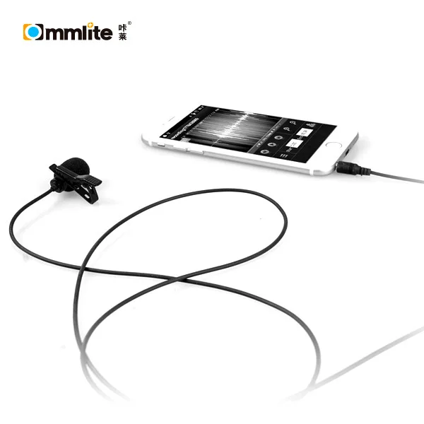 CoMica 1.2m Lavalier Phone Microphone Clip-on Omni-directional Condenser Mic for iPhone 8 7 6 Samsung iPad Huawei Smartphones
CoMica 1.2m Lavalier Phone Microphone Clip-on Omni-directional Condenser Mic for iPhone 8 7 6 Samsung iPad Huawei Smartphones