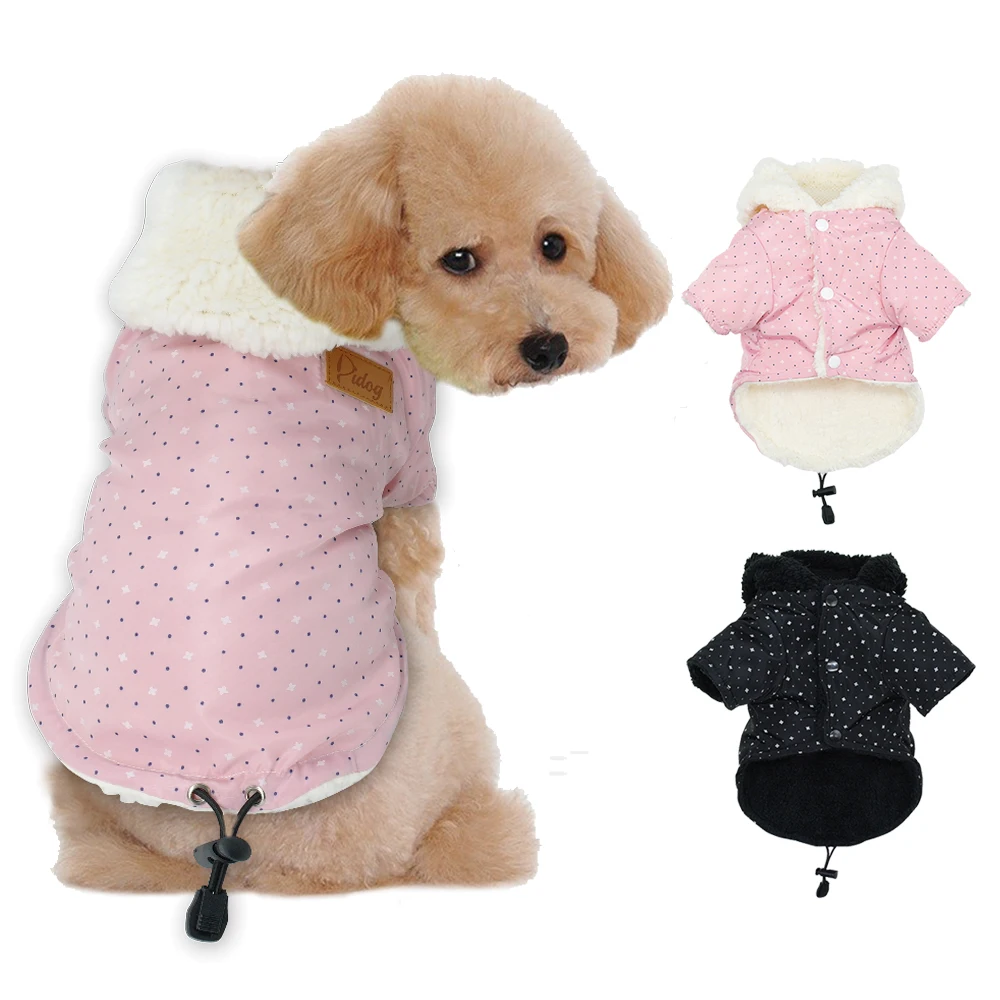 Small Dog Clothes Winter Pet Coat for Puppy Warm Hoodie Apparel Chihuahua Yorkshire Clothing For Small Medium Dogs Pink Black
Small Dog Clothes Winter Pet Coat for Puppy Warm Hoodie Apparel Chihuahua Yorkshire Clothing For Small Medium Dogs Pink Black