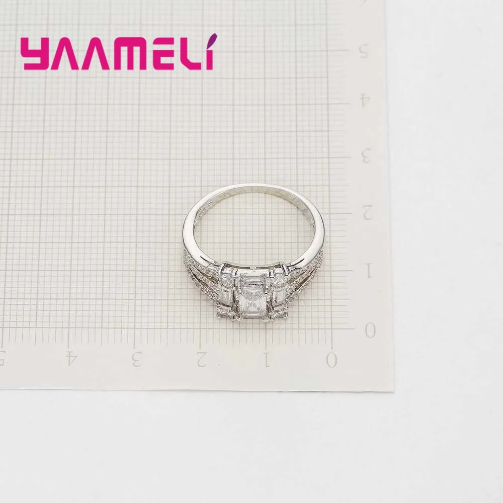 High Quality 925 Sterling Silver Engagement Rings Fashion Design For Ladies Jewelry Cubic Zirconia Women Finger Bague
High Quality 925 Sterling Silver Engagement Rings Fashion Design For Ladies Jewelry Cubic Zirconia Women Finger Bague