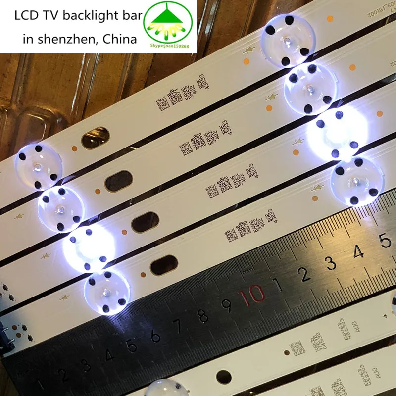 (Новый комплект) 6 шт./лот 8 светодиодов 850 мм Светодиодная лента для подсветки LG 43UH6030 43UF640 HC430DGN-SLNX1 UF64_UHD_A 43LH60FHD EAV63192501
(Новый комплект) 6 шт./лот 8 светодиодов 850 мм Светодиодная лента для подсветки LG 43UH6030 43UF640 HC430DGN-SLNX1 UF64_UHD_A 43LH60FHD EAV63192501
