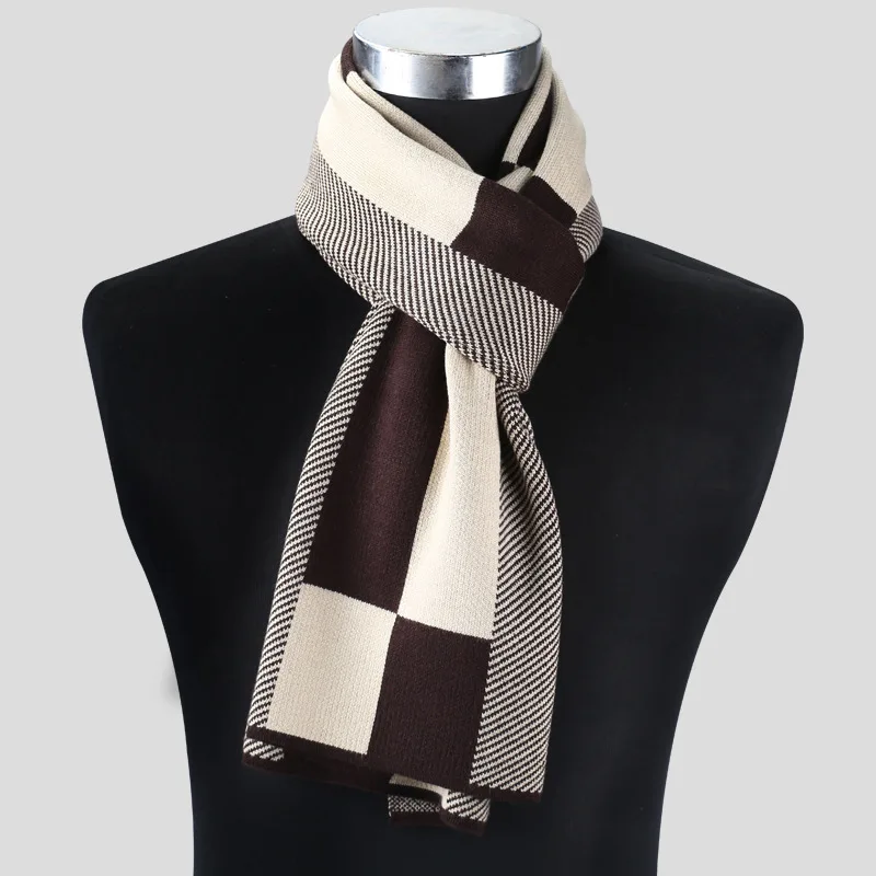 SC21 2018 Cashmere Warm Winter Designer Fashion Plaid Patchwork Long Black Grey White Male Ring Scarf Men Thick Shawl 180*30
SC21 2018 Cashmere Warm Winter Designer Fashion Plaid Patchwork Long Black Grey White Male Ring Scarf Men Thick Shawl 180*30